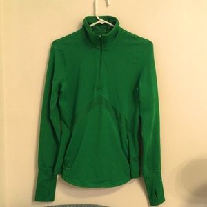 Nike DRI-Fit long sleeve medium green GUC
